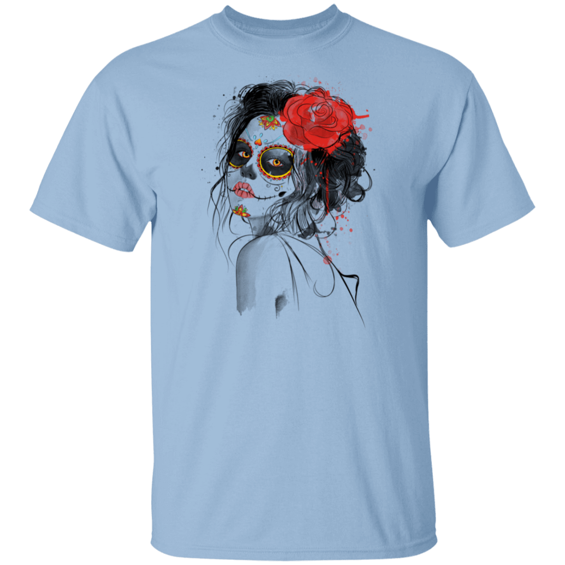 T-Shirts Light Blue / S Day of the Dead T-Shirt