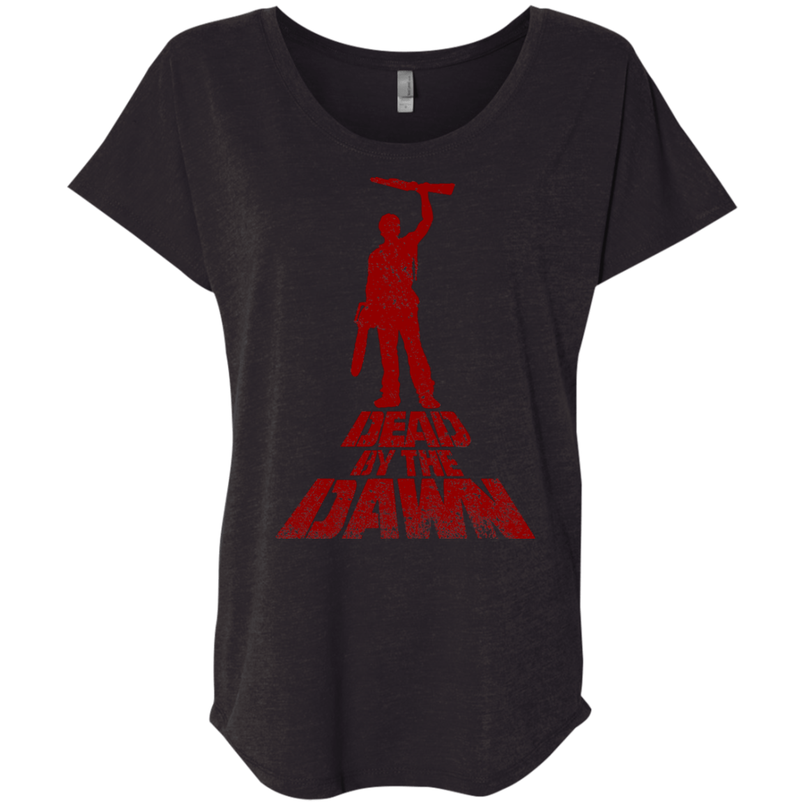 T-Shirts Vintage Black / X-Small Dead by the Dawn Triblend Dolman Sleeve