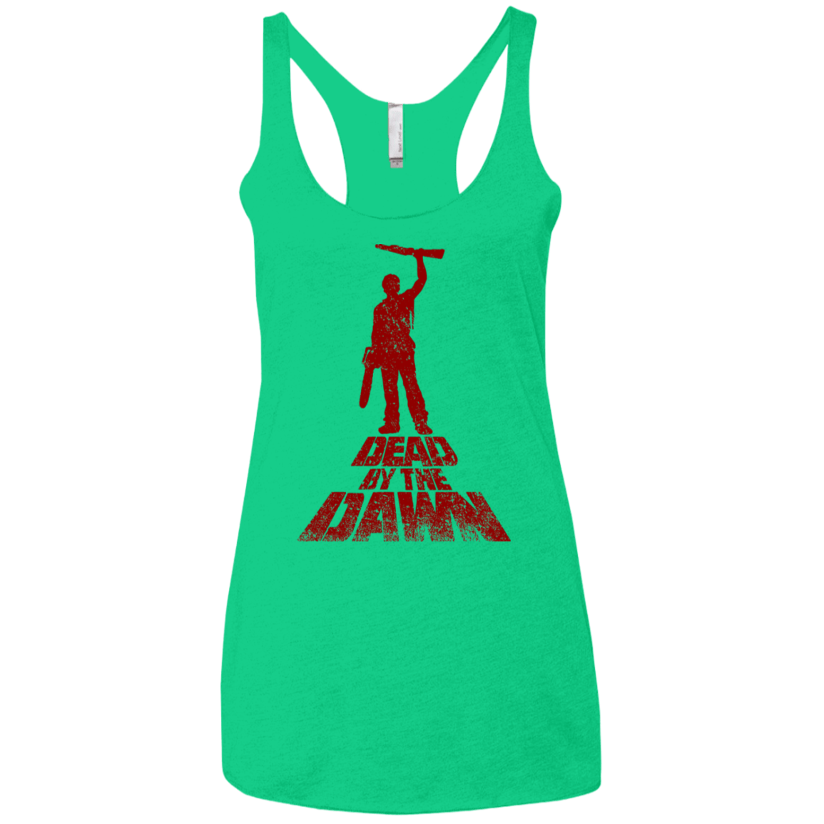 T-Shirts Envy / X-Small Dead by the Dawn Women's Triblend Racerback Tank
