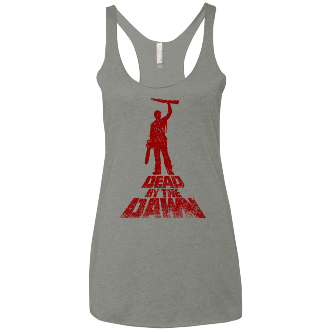 T-Shirts Venetian Grey / X-Small Dead by the Dawn Women's Triblend Racerback Tank