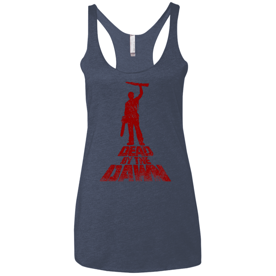T-Shirts Vintage Navy / X-Small Dead by the Dawn Women's Triblend Racerback Tank