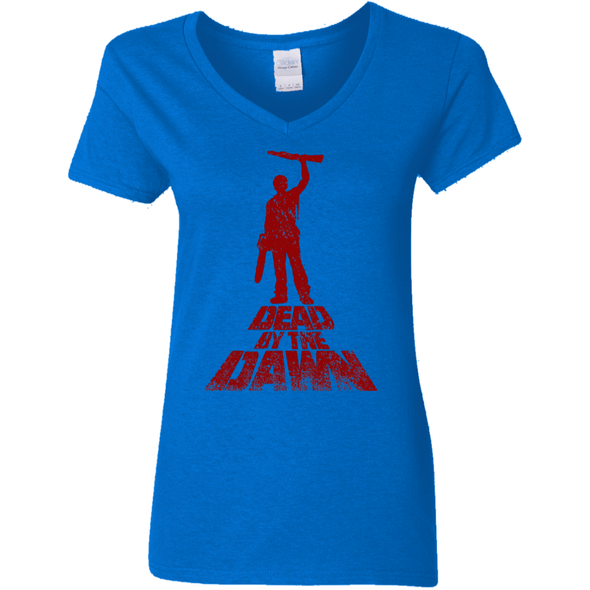 T-Shirts Royal / S Dead by the Dawn Women's V-Neck T-Shirt