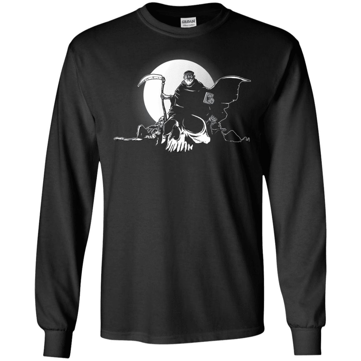T-Shirts Black / S Dead Characters Men's Long Sleeve T-Shirt