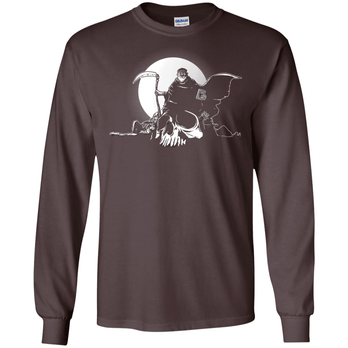 T-Shirts Dark Chocolate / S Dead Characters Men's Long Sleeve T-Shirt