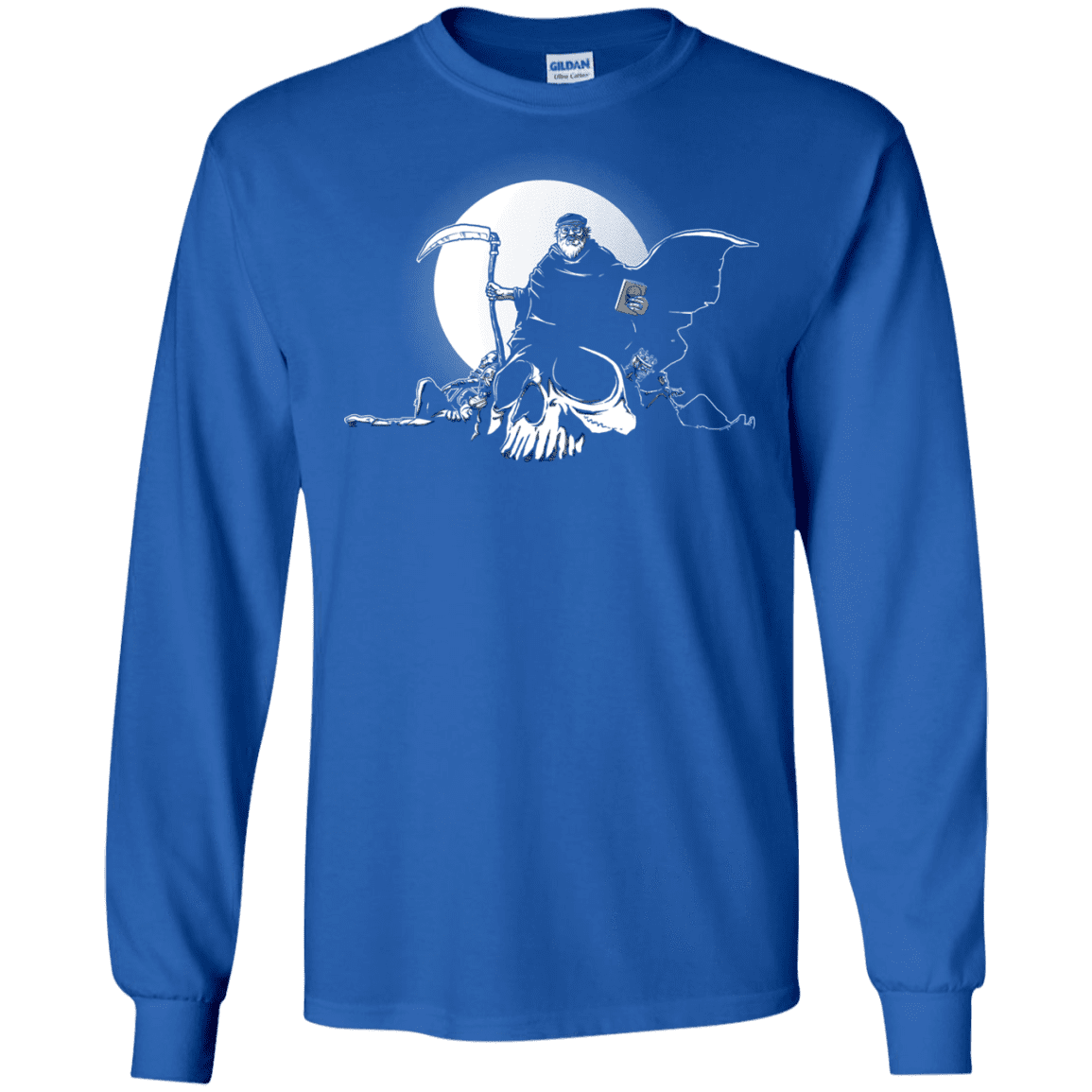 T-Shirts Royal / S Dead Characters Men's Long Sleeve T-Shirt