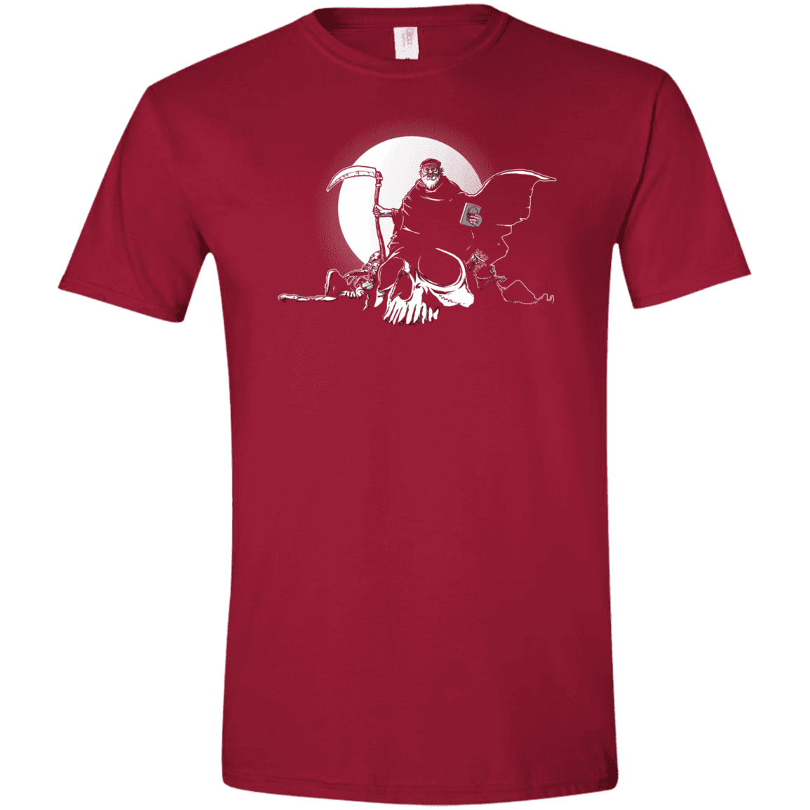 T-Shirts Cardinal Red / S Dead Characters Men's Semi-Fitted Softstyle