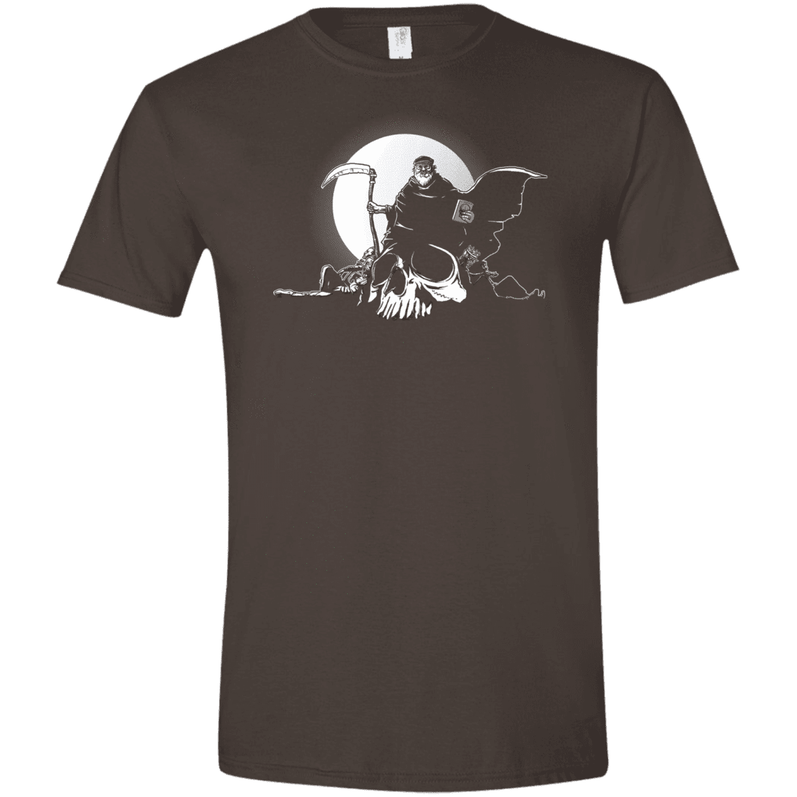 T-Shirts Dark Chocolate / S Dead Characters Men's Semi-Fitted Softstyle