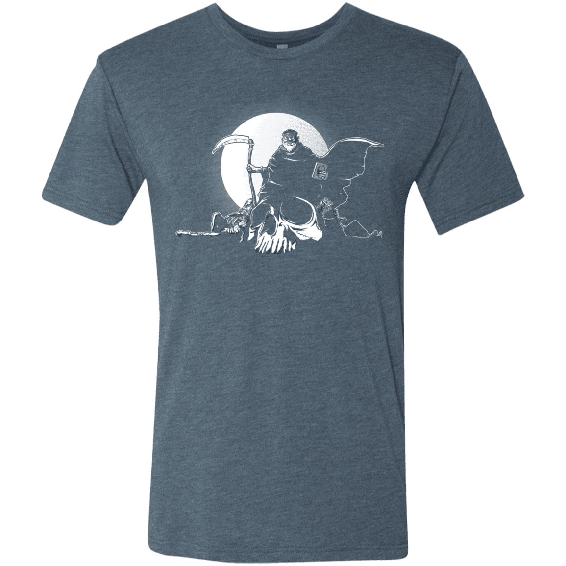 T-Shirts Indigo / S Dead Characters Men's Triblend T-Shirt