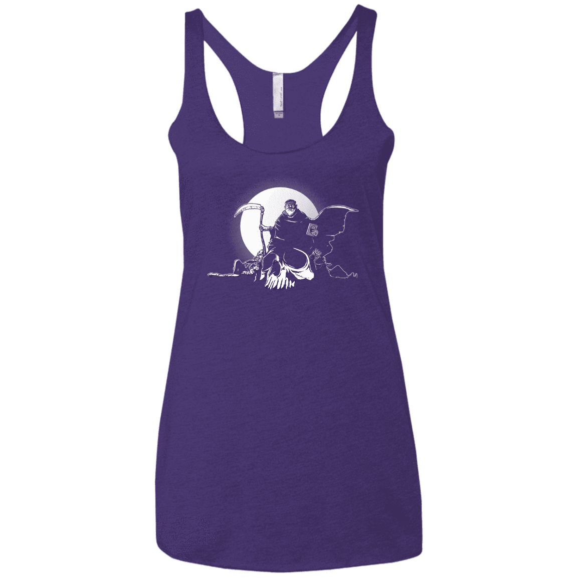 T-Shirts Purple Rush / X-Small Dead Characters Women's Triblend Racerback Tank