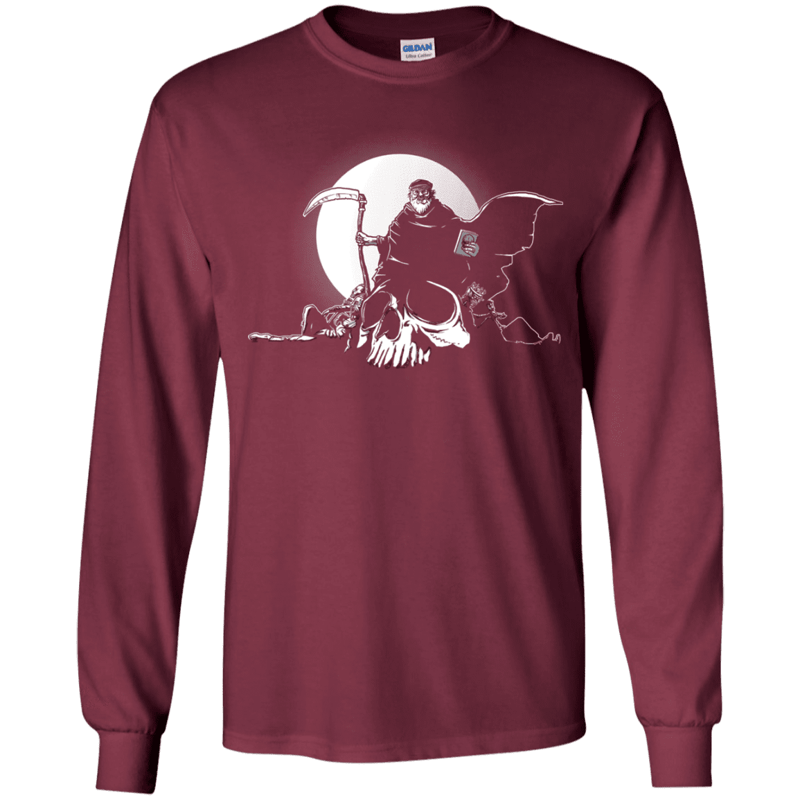 T-Shirts Maroon / YS Dead Characters Youth Long Sleeve T-Shirt