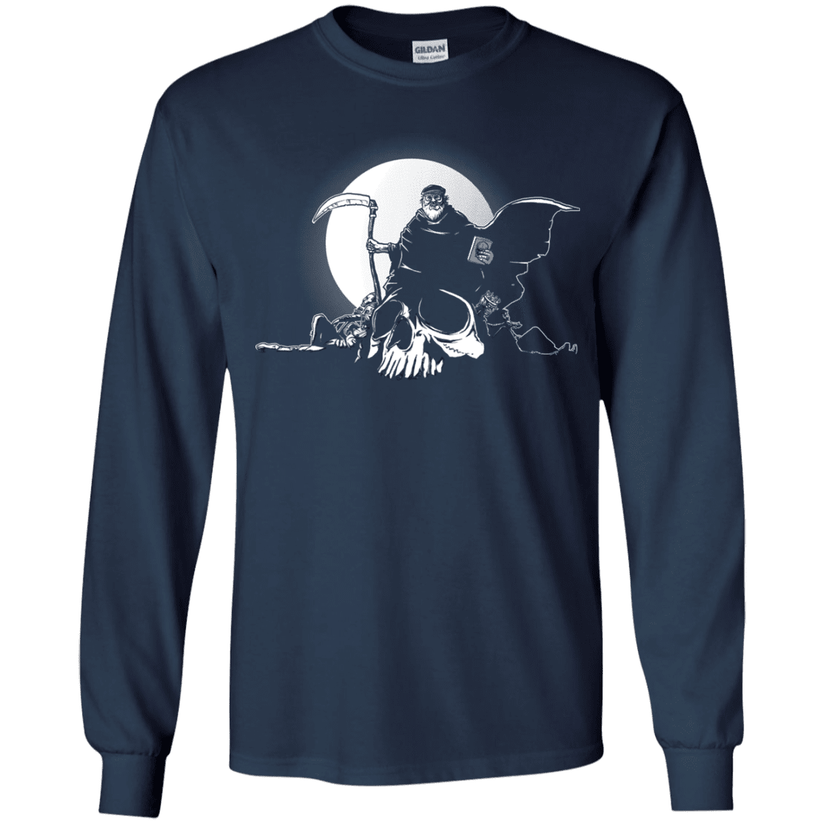 T-Shirts Navy / YS Dead Characters Youth Long Sleeve T-Shirt