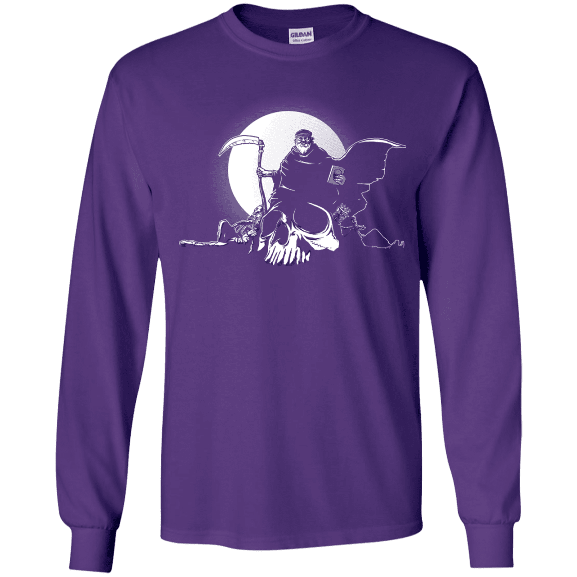 T-Shirts Purple / YS Dead Characters Youth Long Sleeve T-Shirt