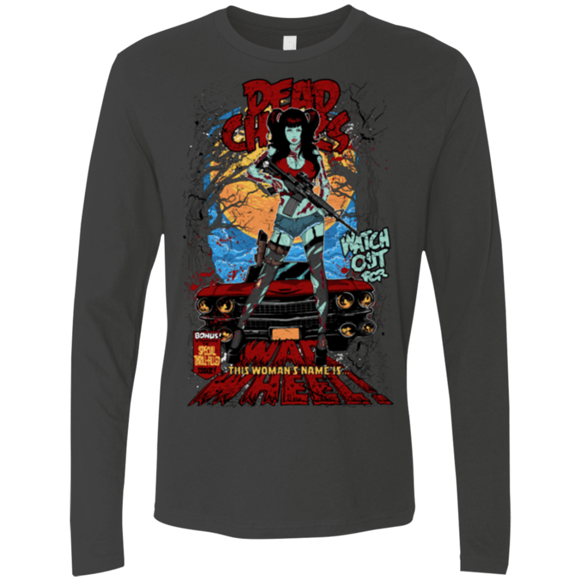 T-Shirts Heavy Metal / Small Dead Chicks Men's Premium Long Sleeve