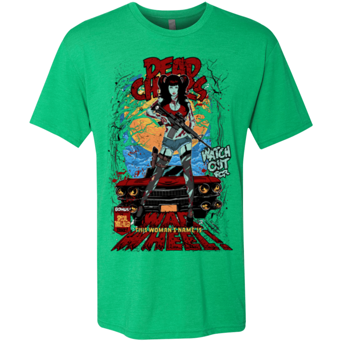 T-Shirts Envy / Small Dead Chicks Men's Triblend T-Shirt