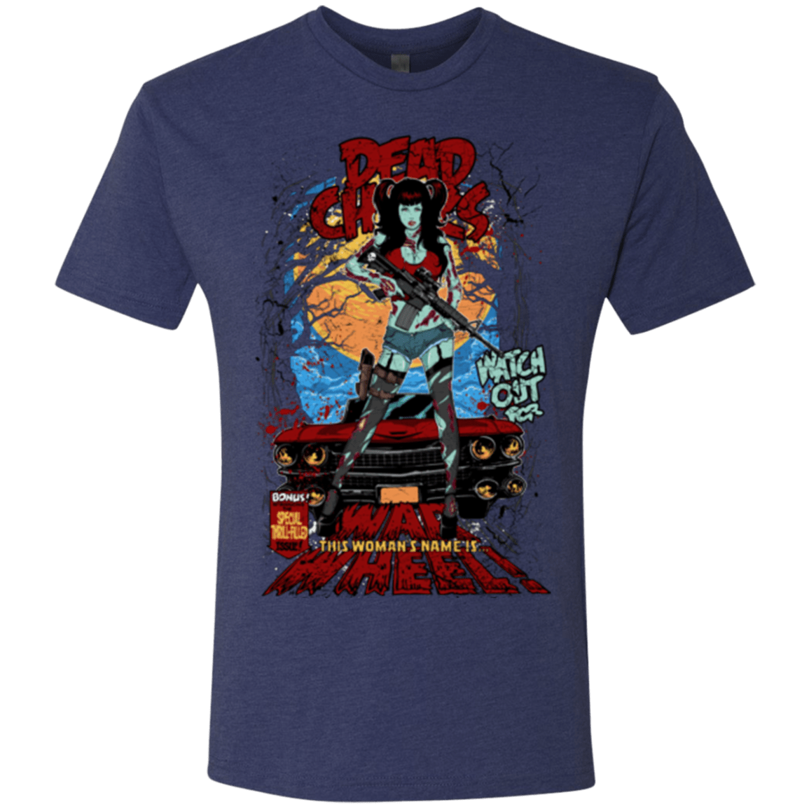 T-Shirts Vintage Navy / Small Dead Chicks Men's Triblend T-Shirt