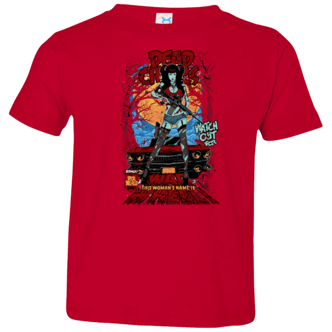 T-Shirts Red / 2T Dead Chicks Toddler Premium T-Shirt