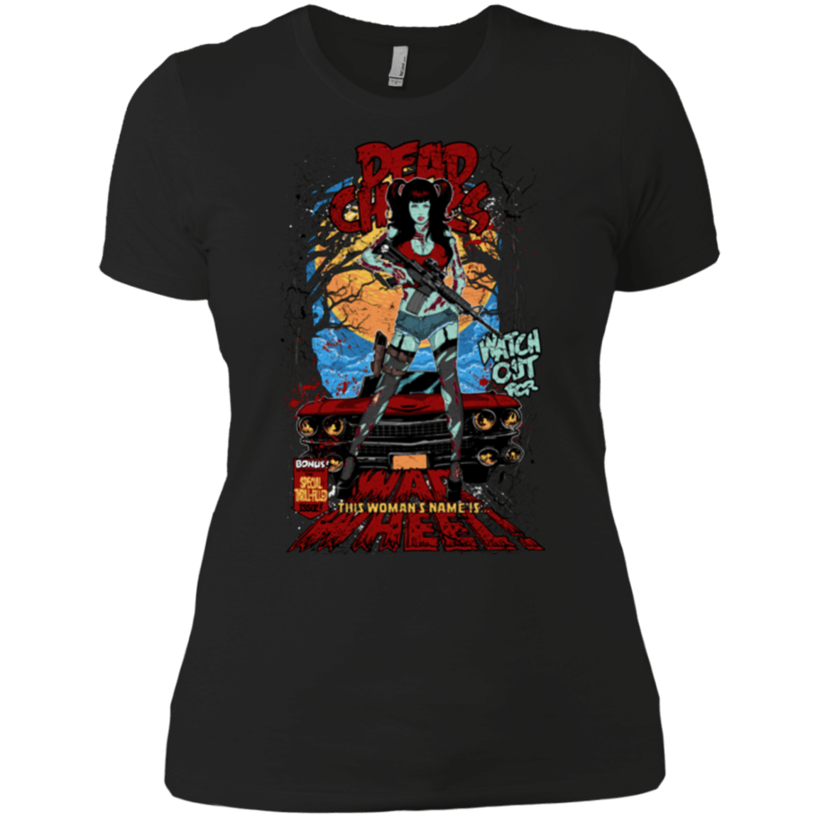 T-Shirts Black / X-Small Dead Chicks Women's Premium T-Shirt