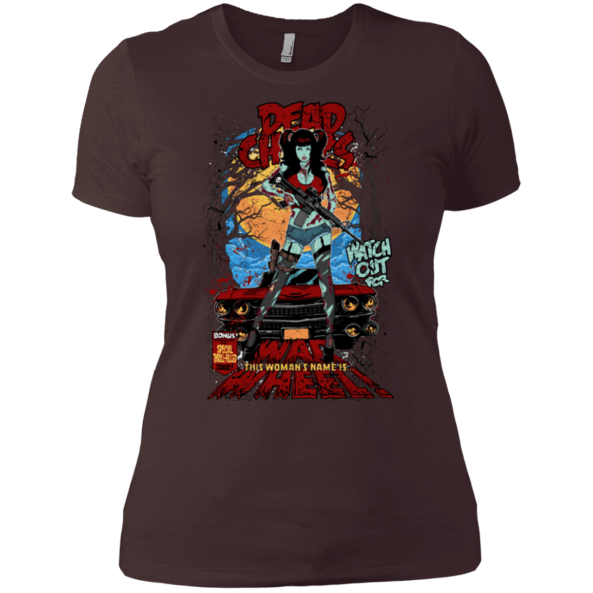 T-Shirts Dark Chocolate / X-Small Dead Chicks Women's Premium T-Shirt