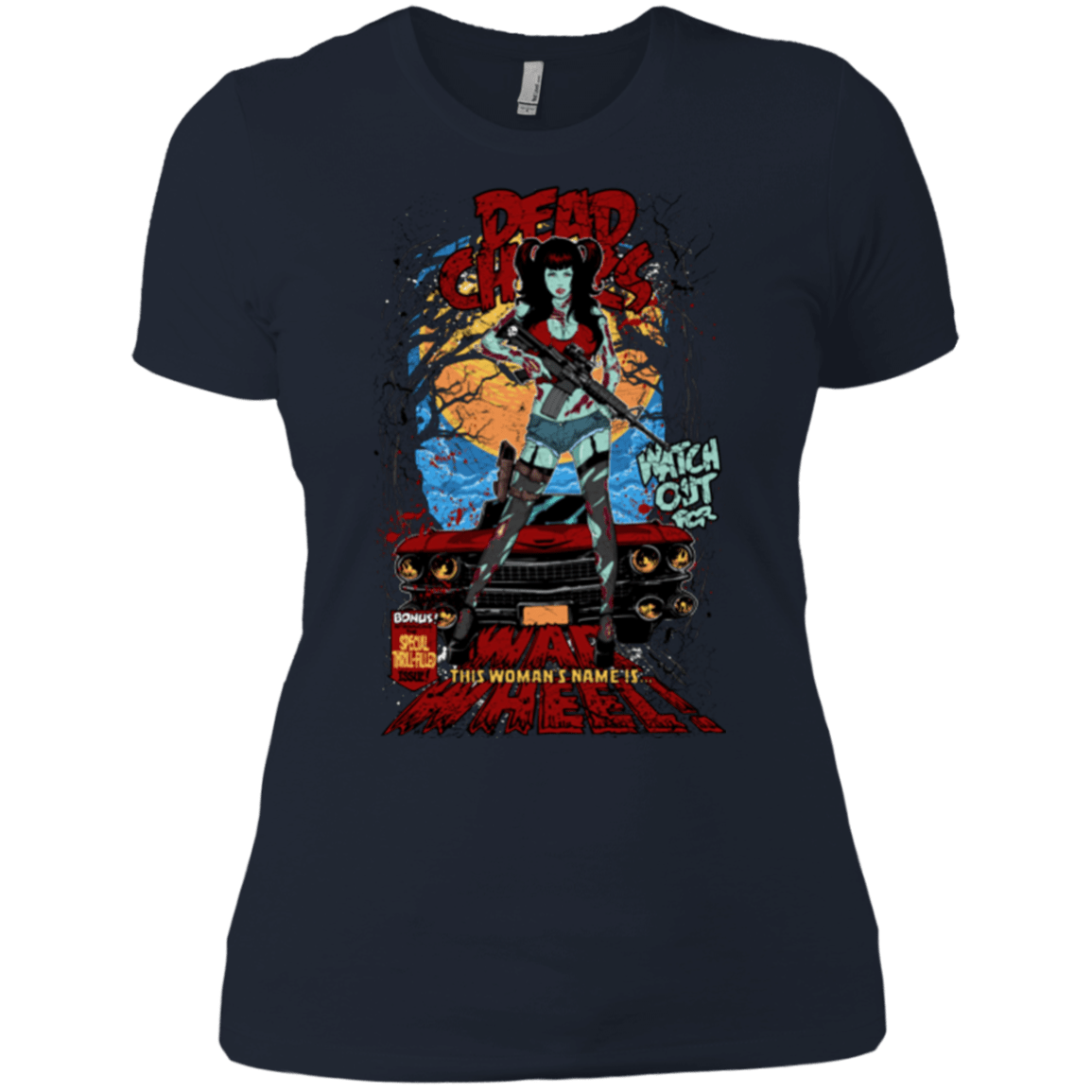 T-Shirts Midnight Navy / X-Small Dead Chicks Women's Premium T-Shirt