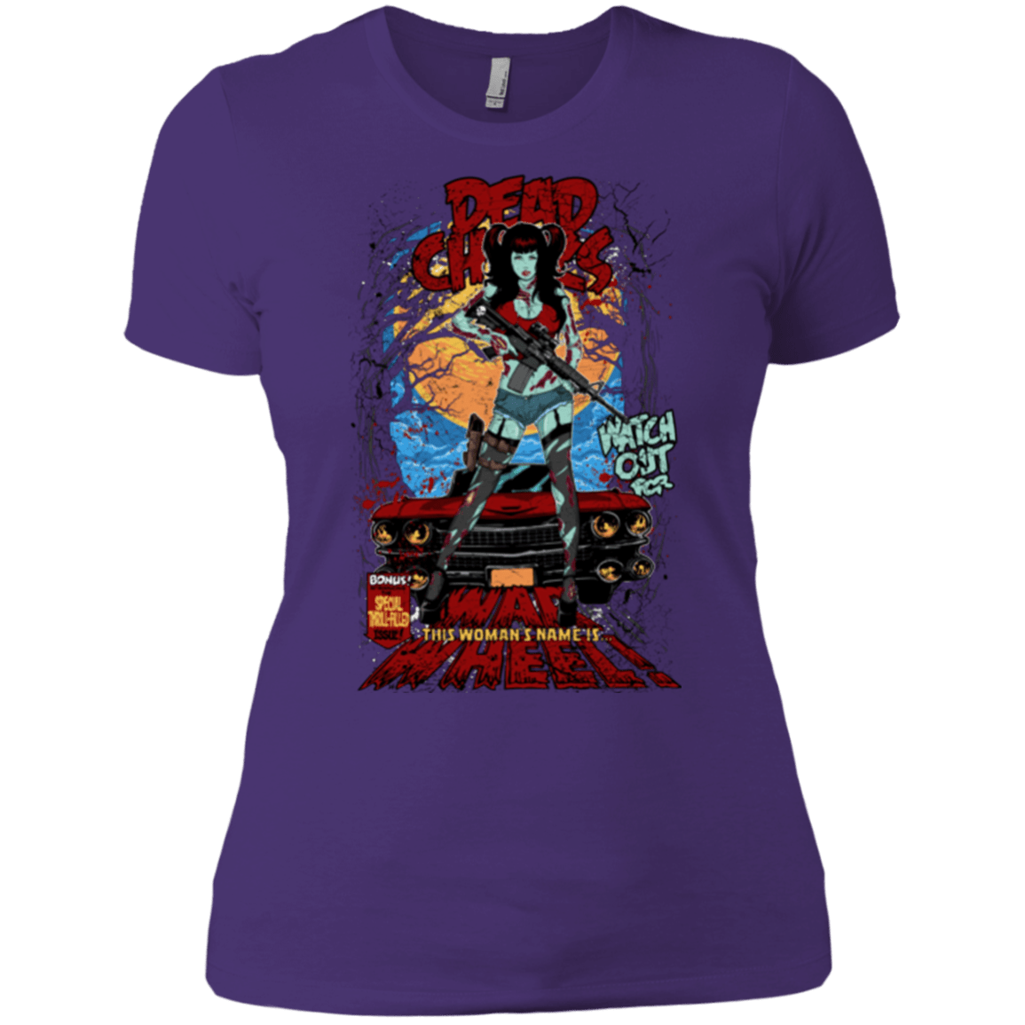 T-Shirts Purple / X-Small Dead Chicks Women's Premium T-Shirt