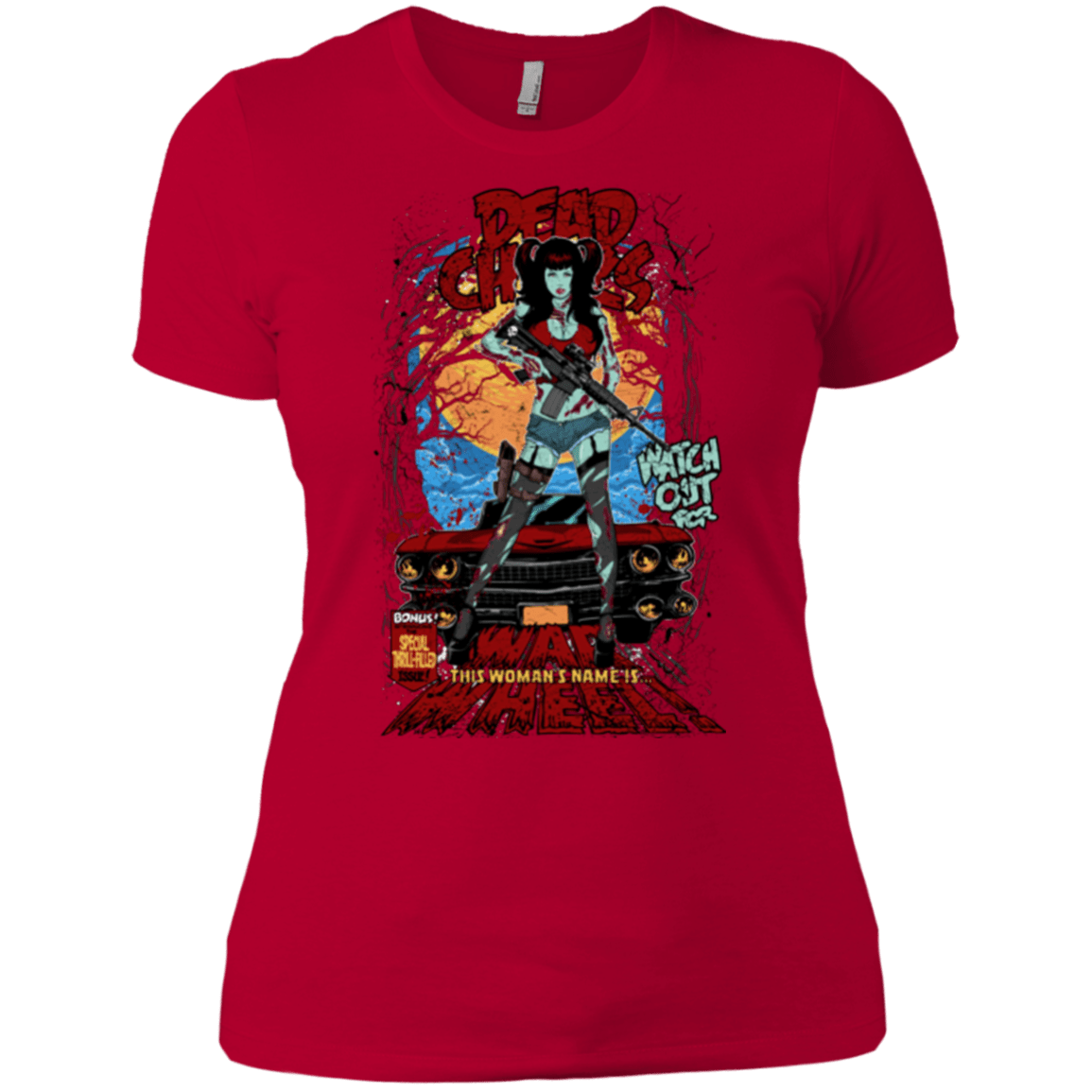 T-Shirts Red / X-Small Dead Chicks Women's Premium T-Shirt