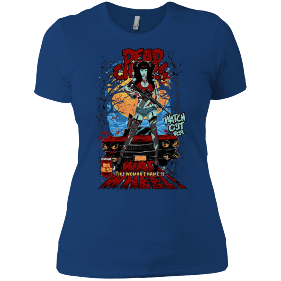 T-Shirts Royal / X-Small Dead Chicks Women's Premium T-Shirt