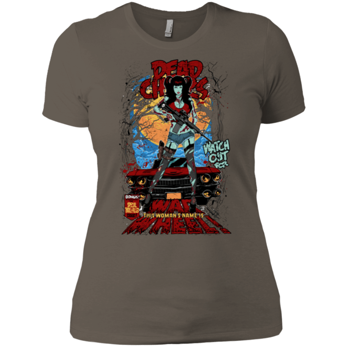 T-Shirts Warm Grey / X-Small Dead Chicks Women's Premium T-Shirt