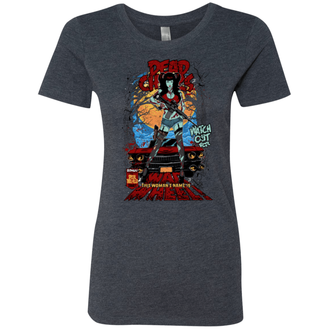 T-Shirts Vintage Navy / Small Dead Chicks Women's Triblend T-Shirt