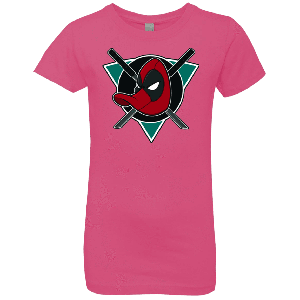 T-Shirts Hot Pink / YXS Dead Ducks Girls Premium T-Shirt