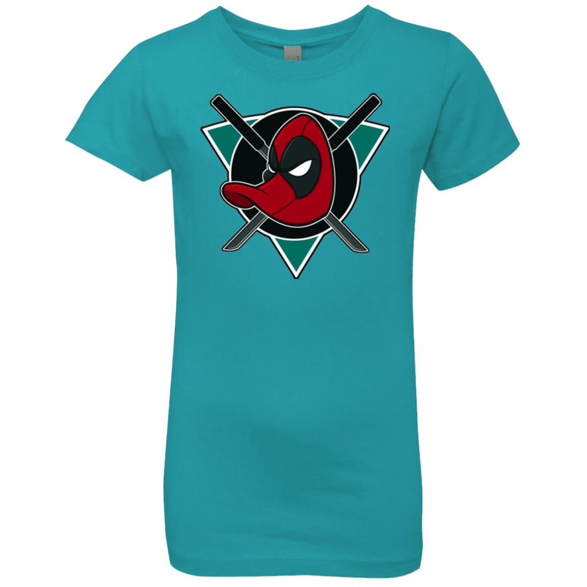 T-Shirts Tahiti Blue / YXS Dead Ducks Girls Premium T-Shirt