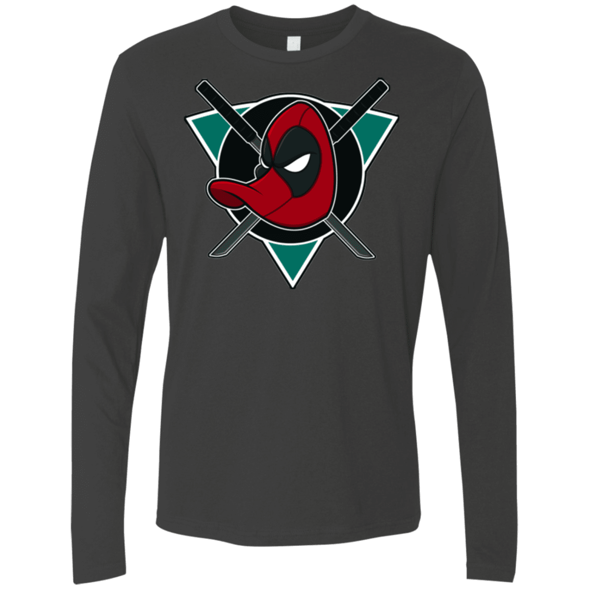 T-Shirts Heavy Metal / Small Dead Ducks Men's Premium Long Sleeve