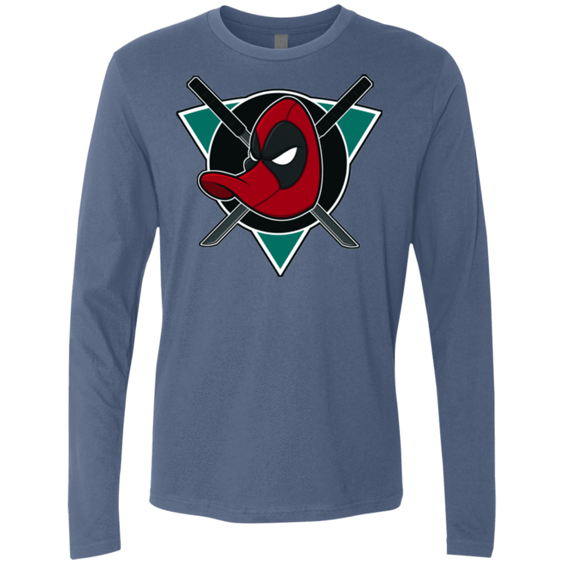 T-Shirts Indigo / Small Dead Ducks Men's Premium Long Sleeve