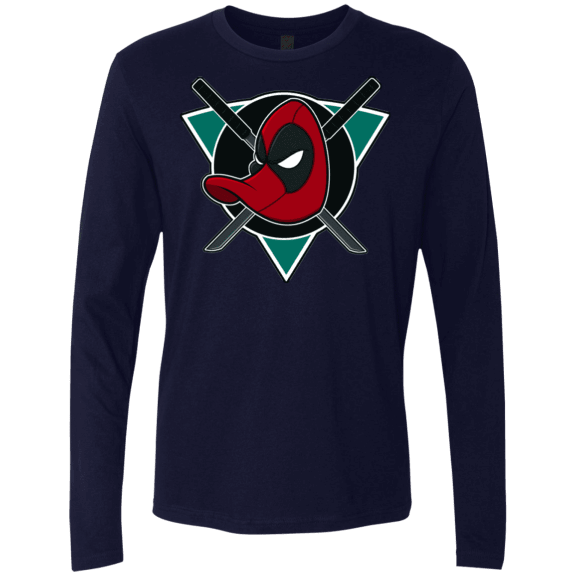T-Shirts Midnight Navy / Small Dead Ducks Men's Premium Long Sleeve