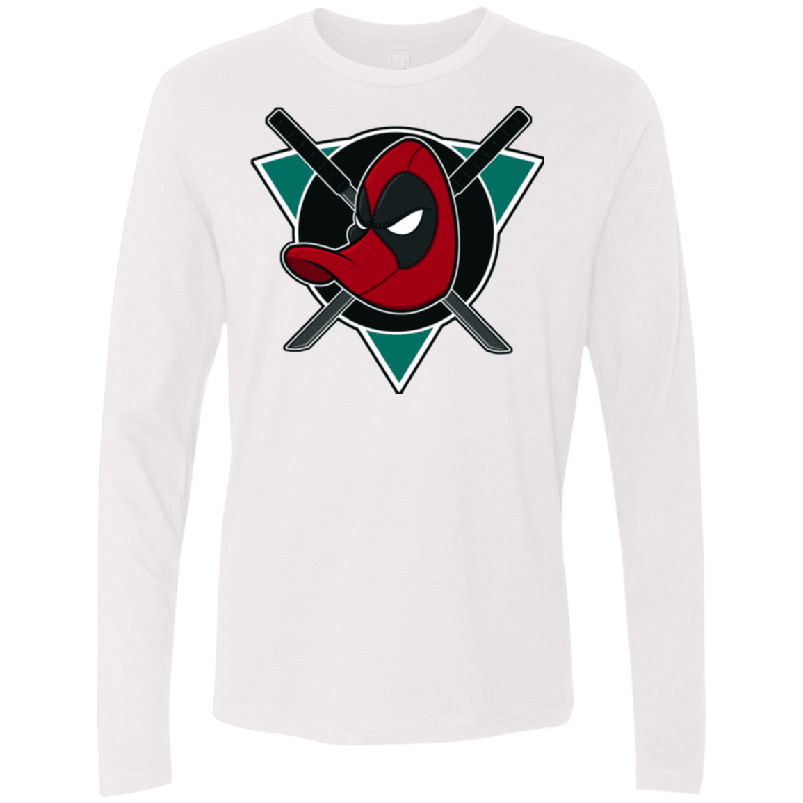T-Shirts White / Small Dead Ducks Men's Premium Long Sleeve
