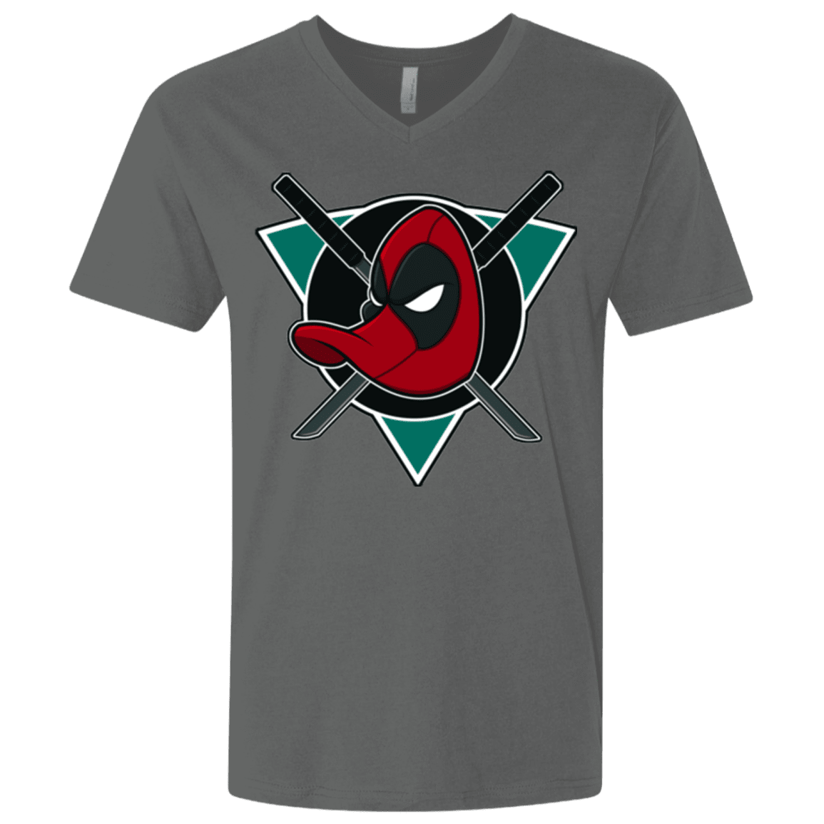 T-Shirts Heavy Metal / X-Small Dead Ducks Men's Premium V-Neck