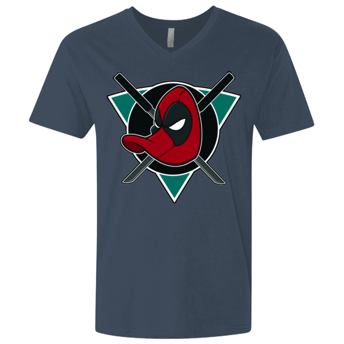 T-Shirts Indigo / X-Small Dead Ducks Men's Premium V-Neck