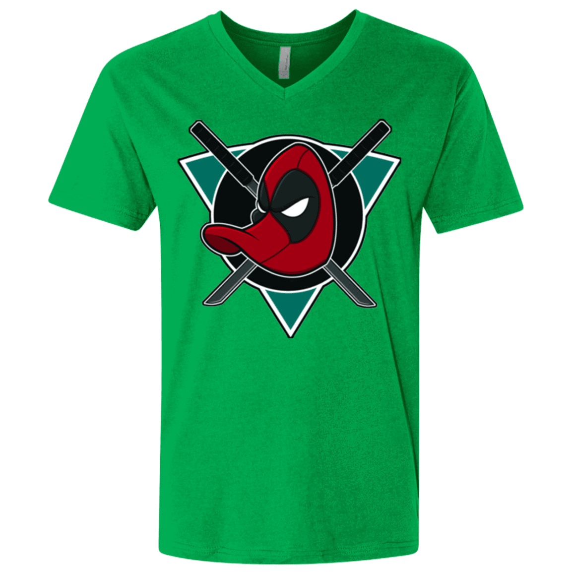 T-Shirts Kelly / X-Small Dead Ducks Men's Premium V-Neck