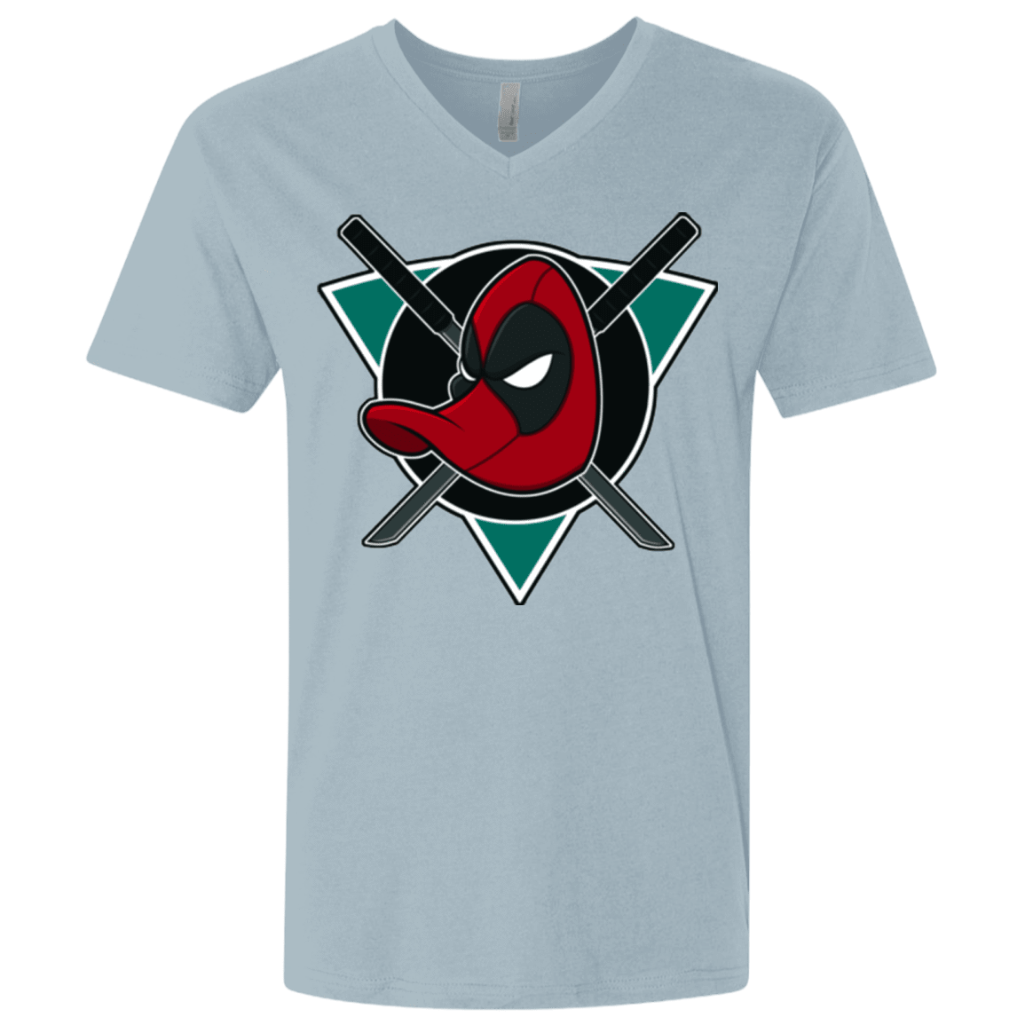 T-Shirts Light Blue / X-Small Dead Ducks Men's Premium V-Neck