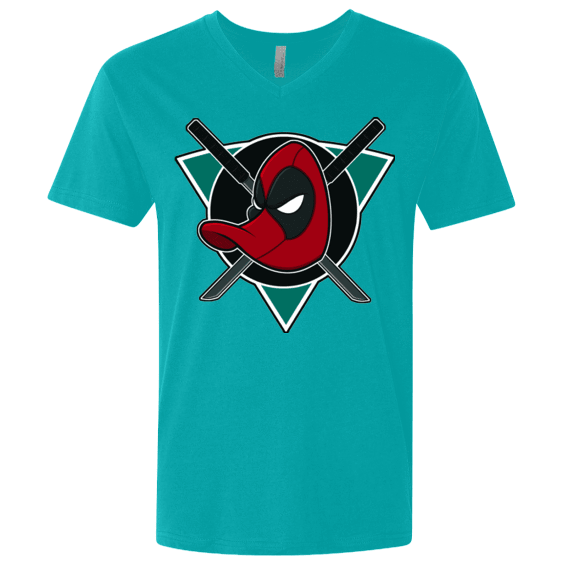 T-Shirts Tahiti Blue / X-Small Dead Ducks Men's Premium V-Neck