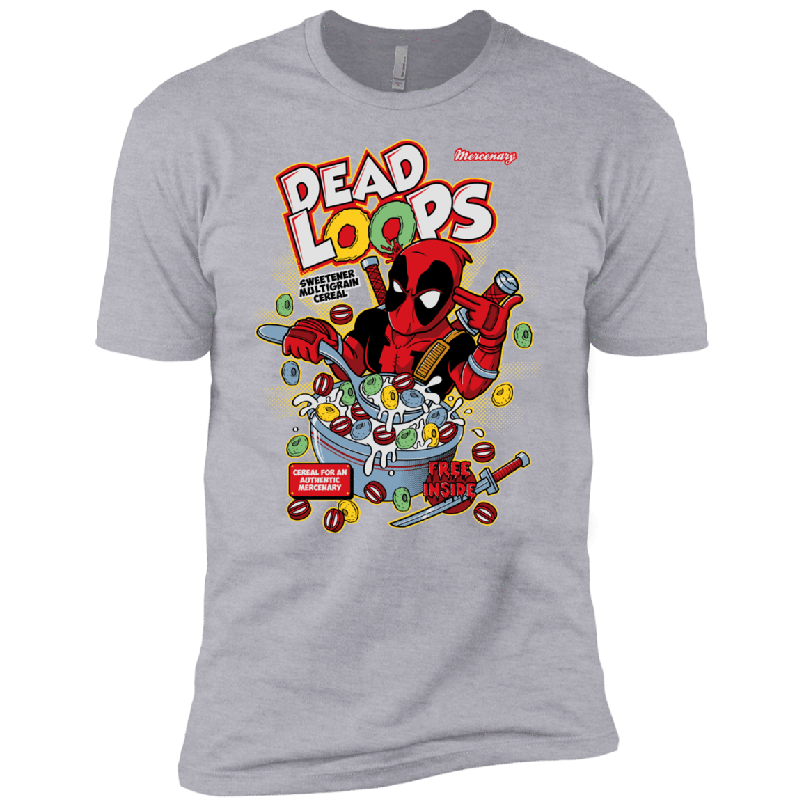T-Shirts Heather Grey / YXS Dead Loops Boys Premium T-Shirt