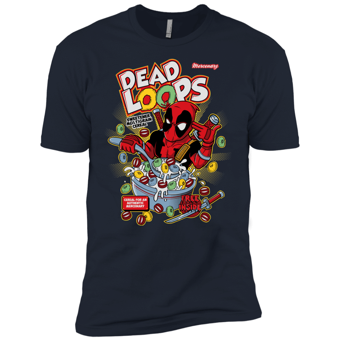 T-Shirts Midnight Navy / YXS Dead Loops Boys Premium T-Shirt
