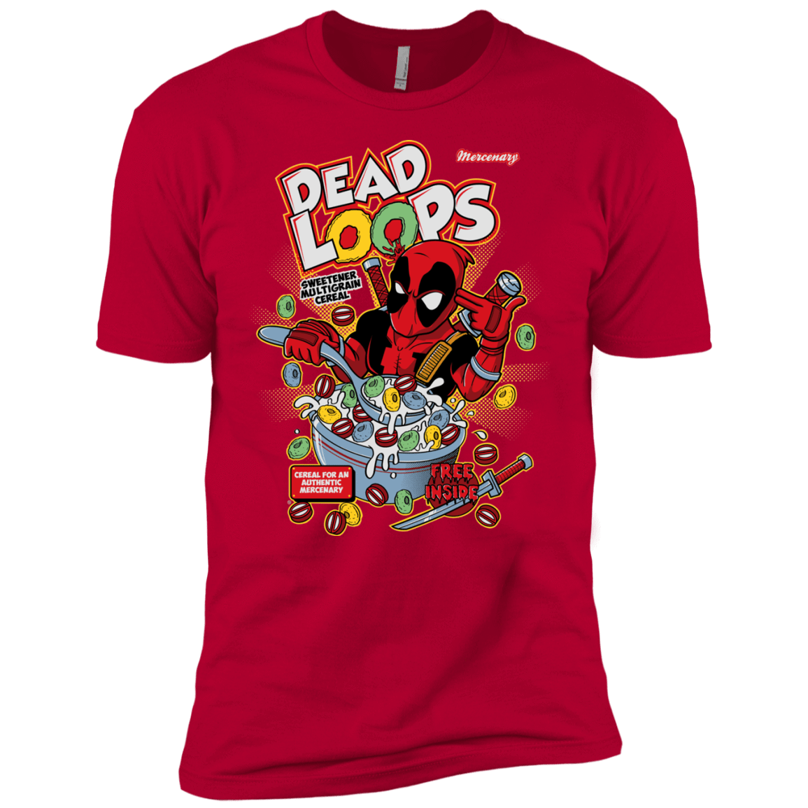 T-Shirts Red / YXS Dead Loops Boys Premium T-Shirt