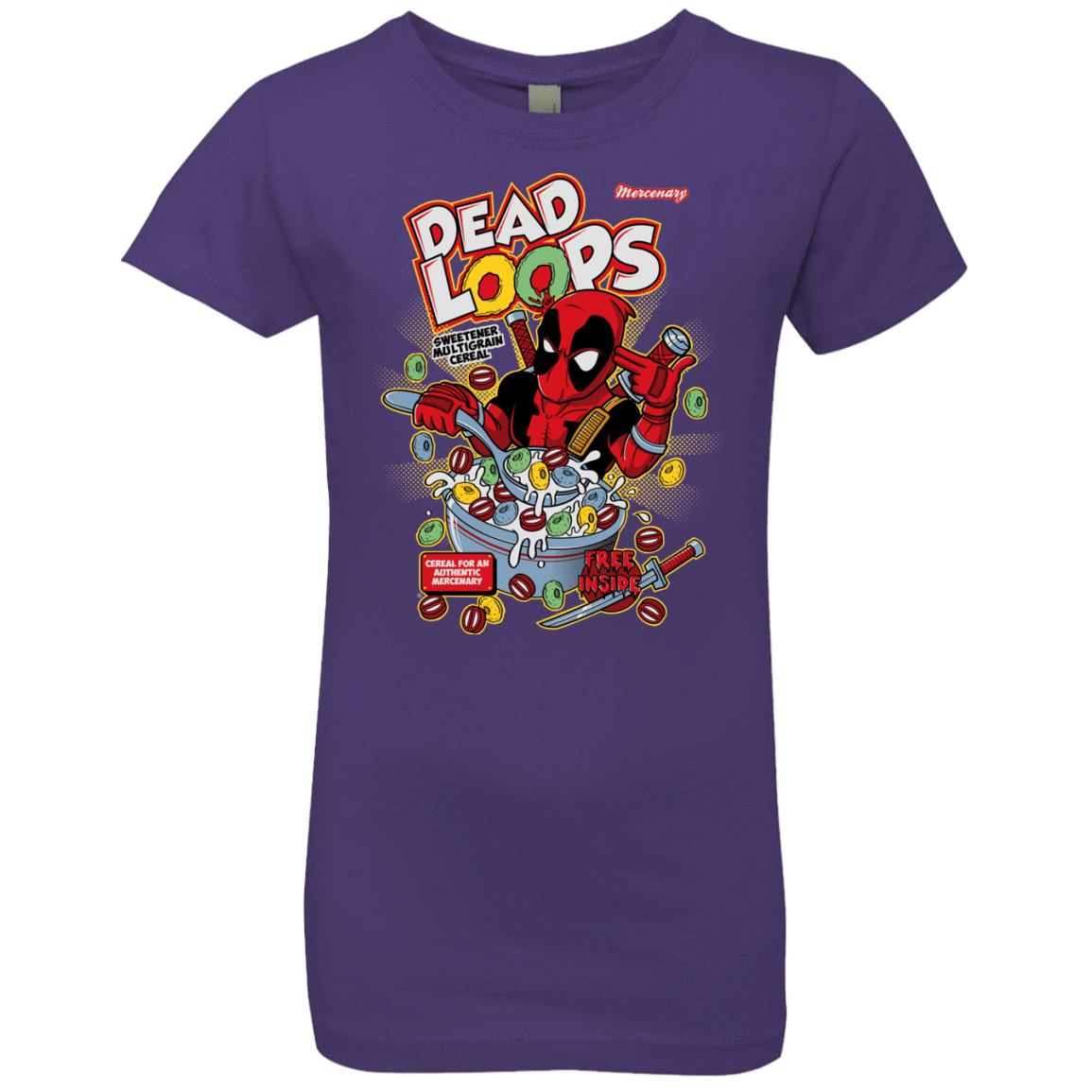 T-Shirts Purple Rush / YXS Dead Loops Girls Premium T-Shirt