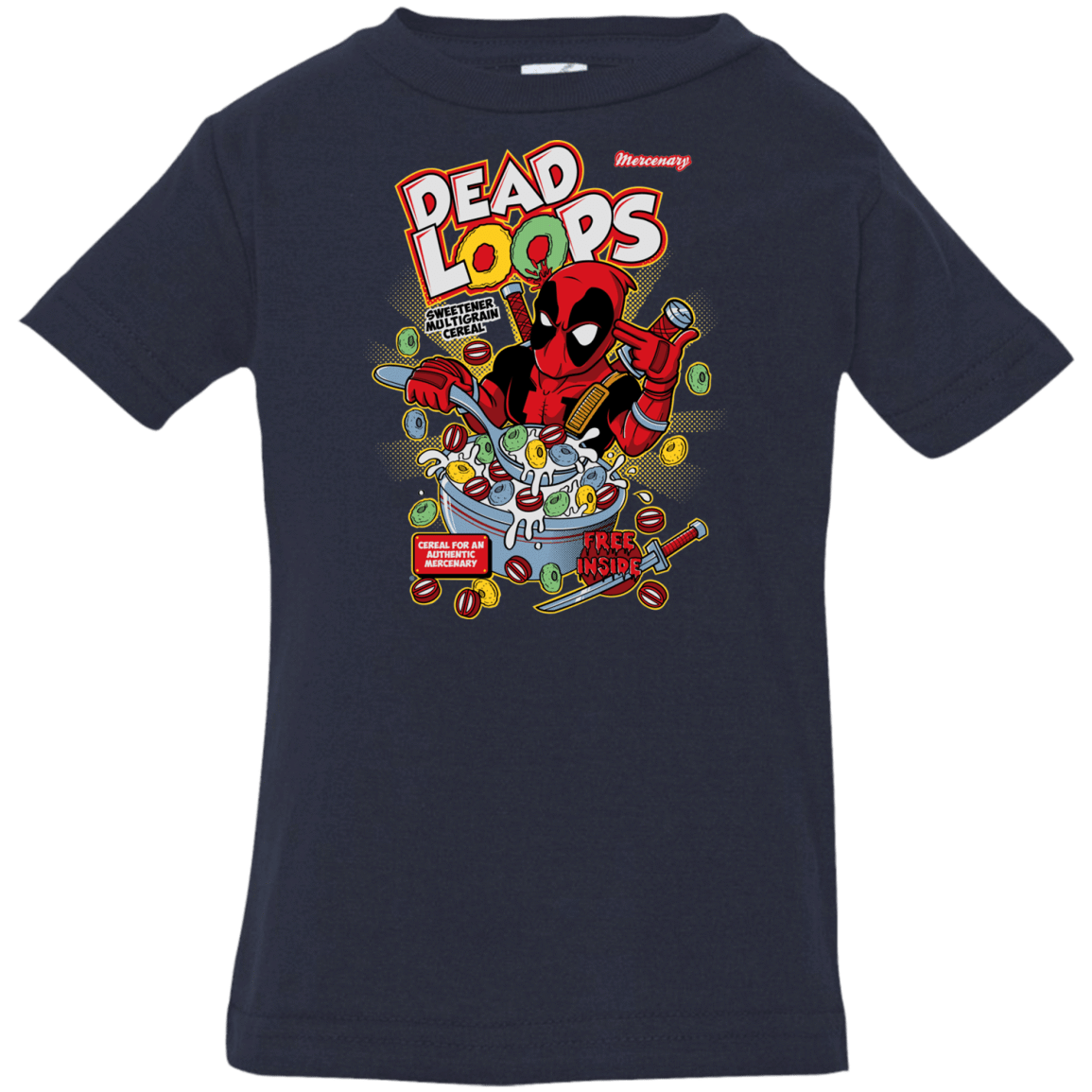 T-Shirts Navy / 6 Months Dead Loops Infant Premium T-Shirt