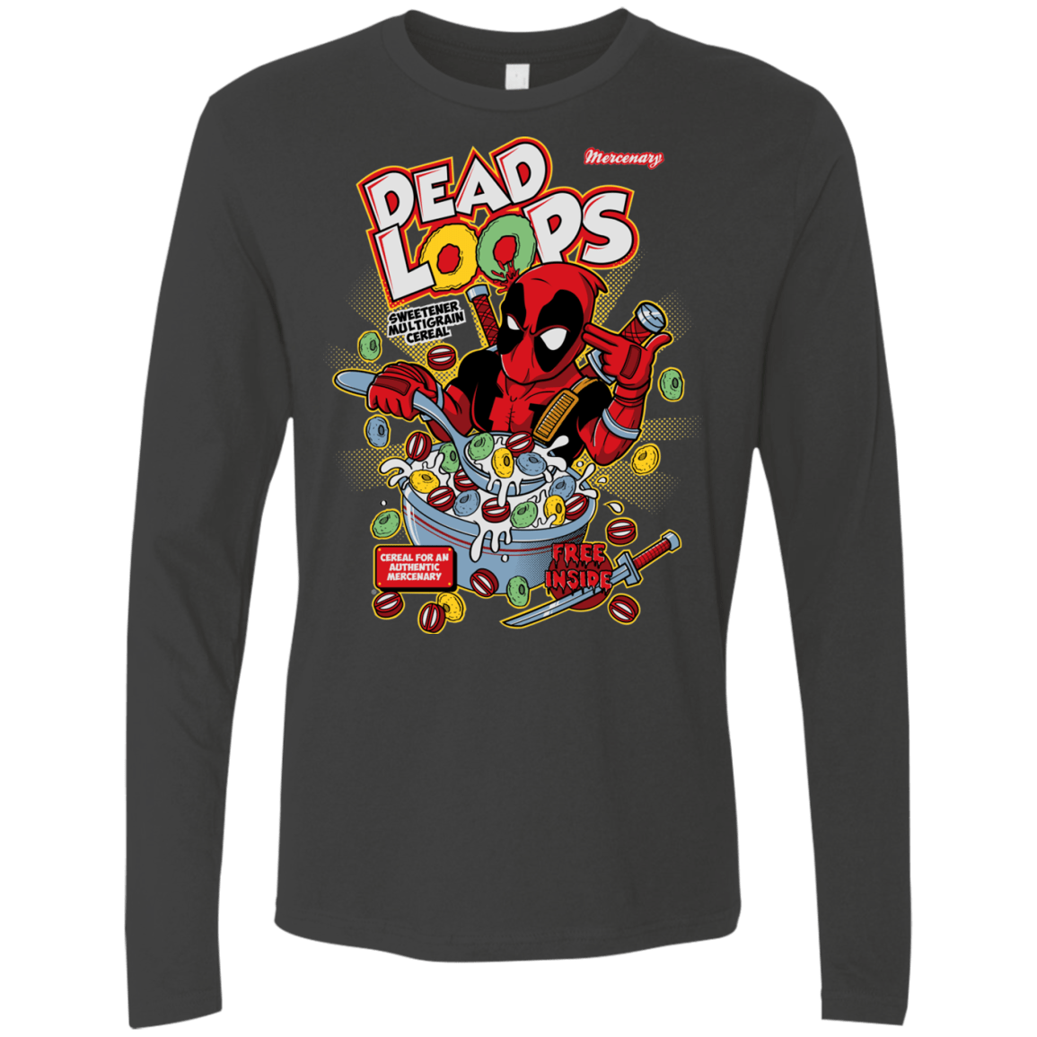 T-Shirts Heavy Metal / S Dead Loops Men's Premium Long Sleeve
