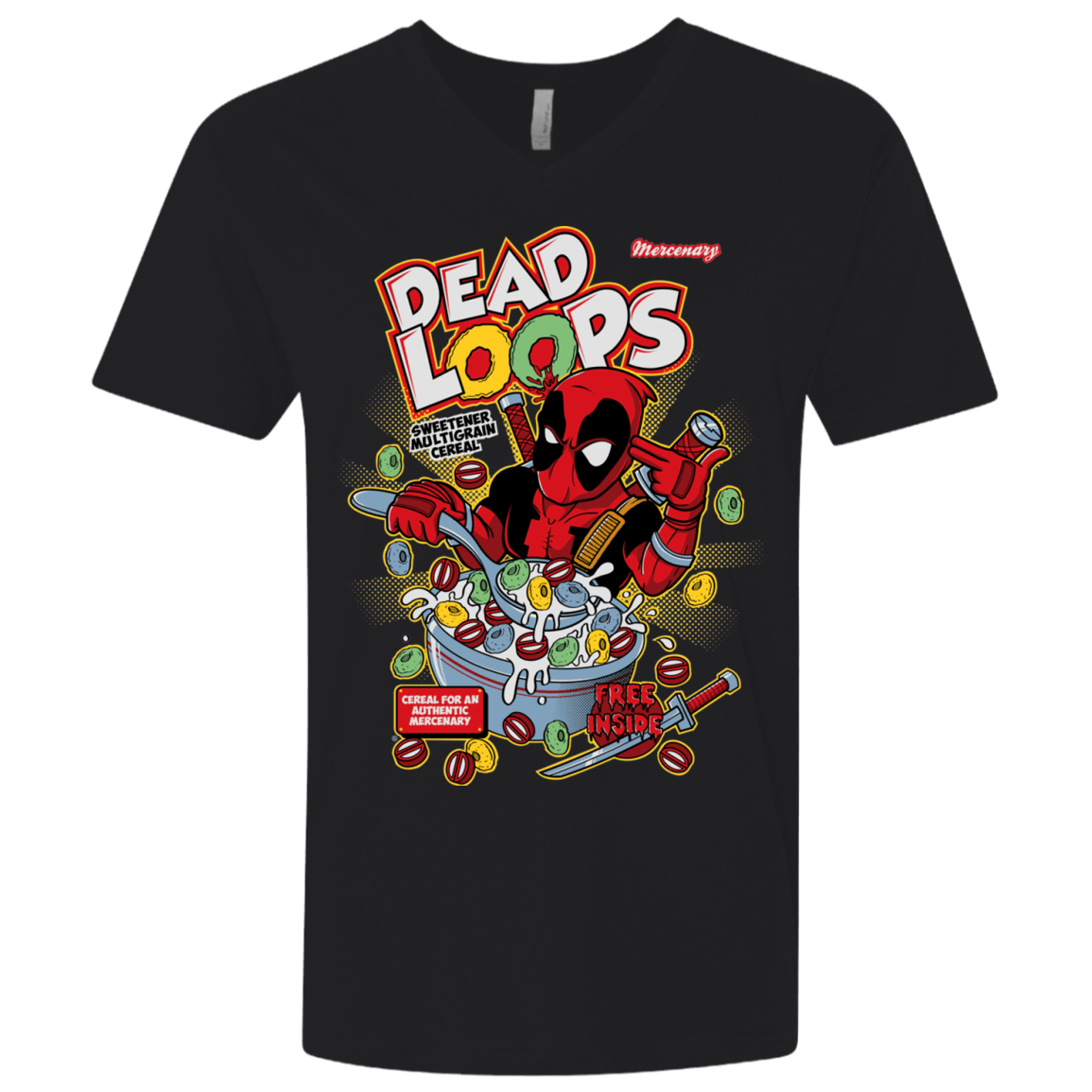 Dead Loops Men's Premium V-Neck