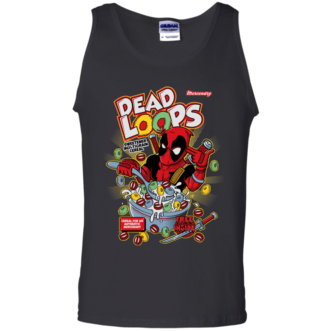 T-Shirts Black / S Dead Loops Men's Tank Top