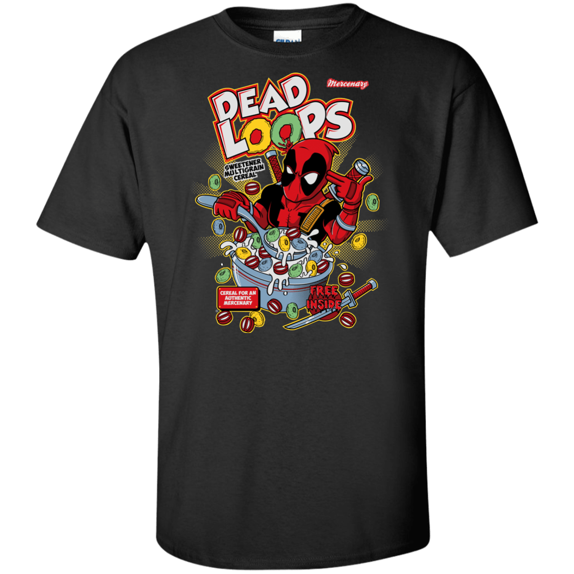 T-Shirts Black / XLT Dead Loops Tall T-Shirt