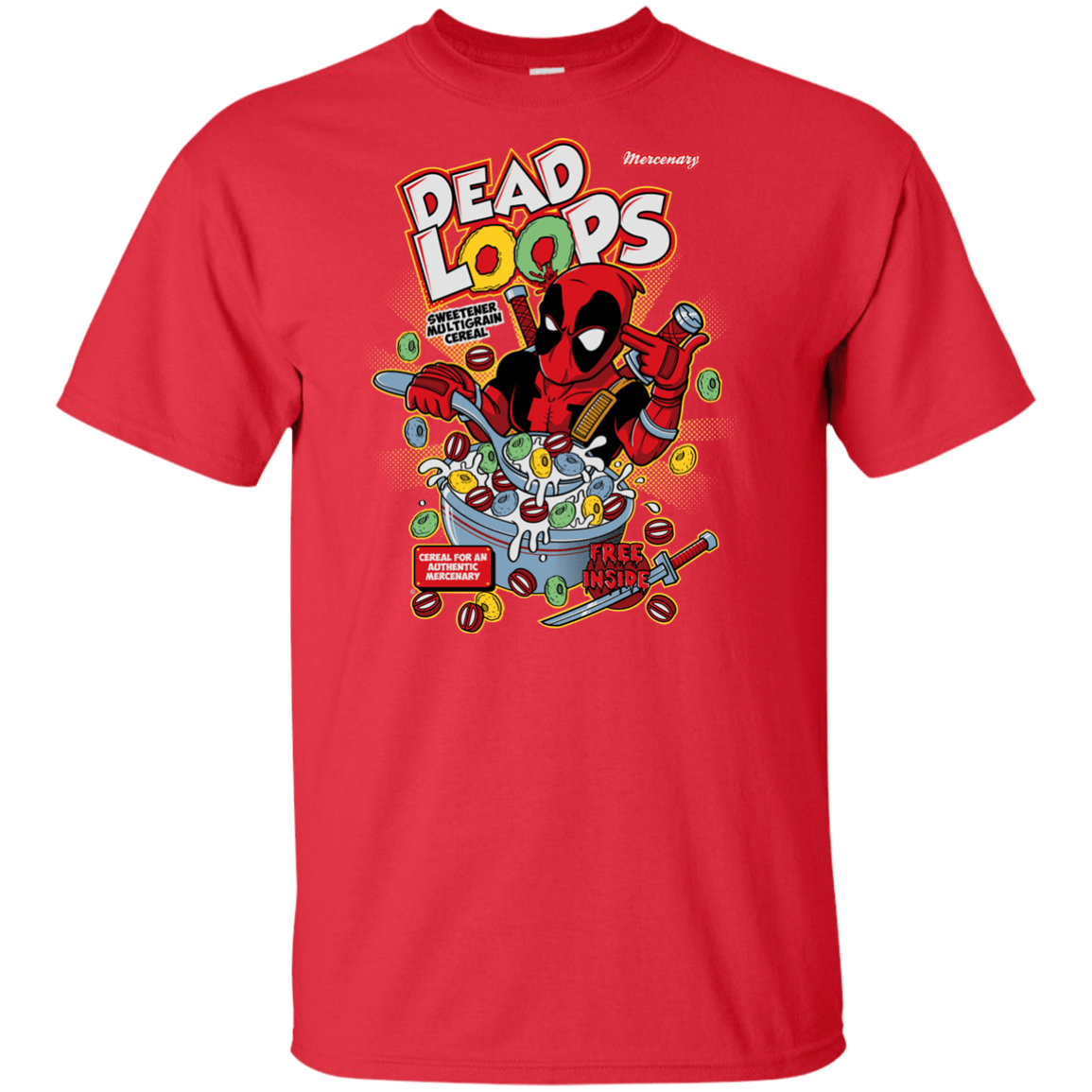 T-Shirts Red / XLT Dead Loops Tall T-Shirt