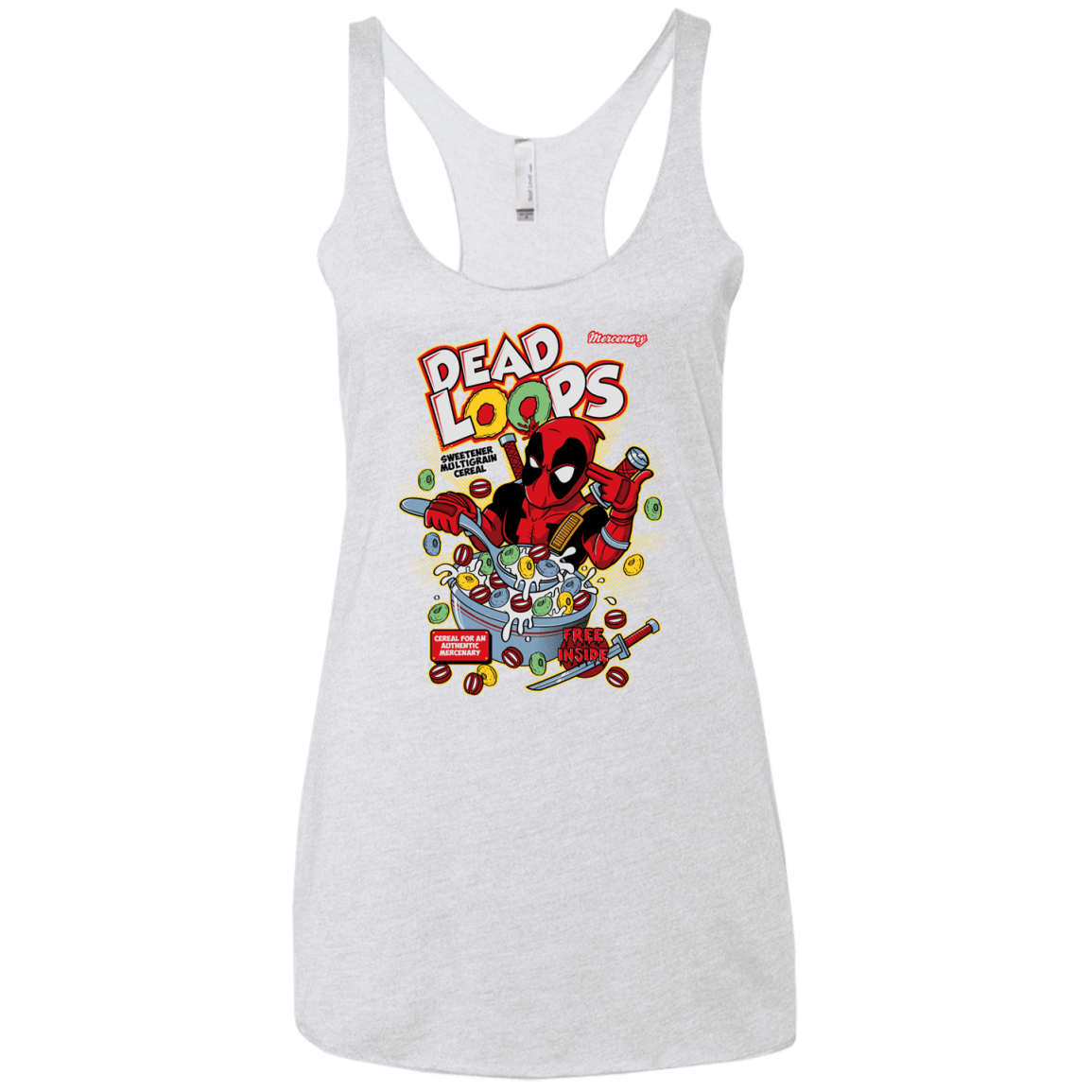 Dead Loops Women's Triblend Racerback Tank